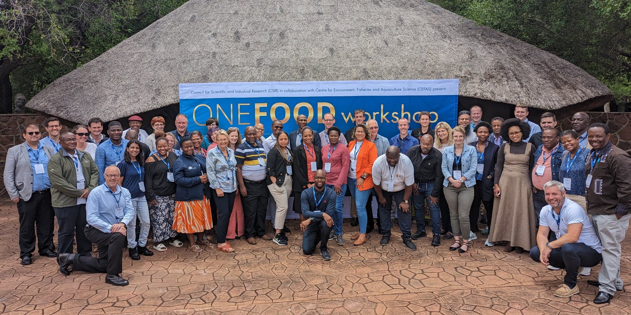 Event attendees group photo leading to lasting online community